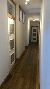 finished hallway